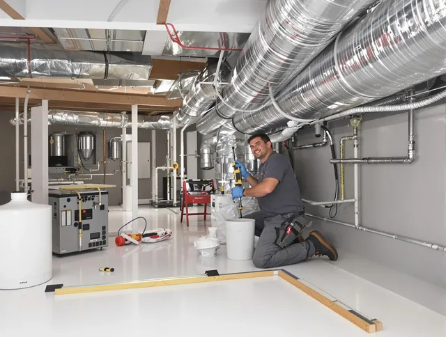 Professional duct sealing service by Lakeville Air Duct Cleaning in Lakeville