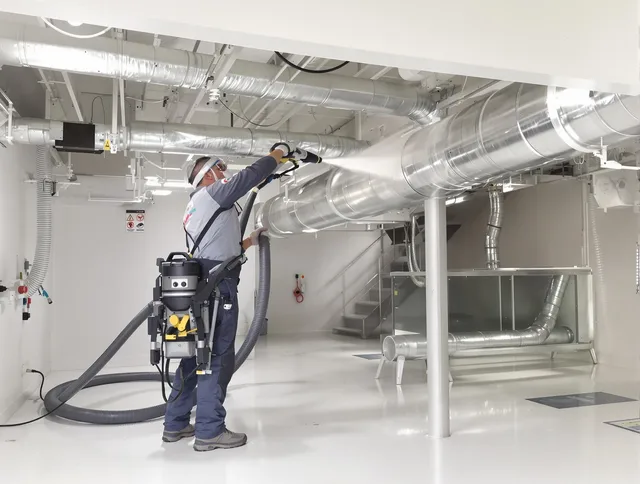 Professional central duct cleaning by Lakeville Air Duct Cleaning in Lakeville